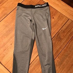 Girls Nike Pro full length pants size Large